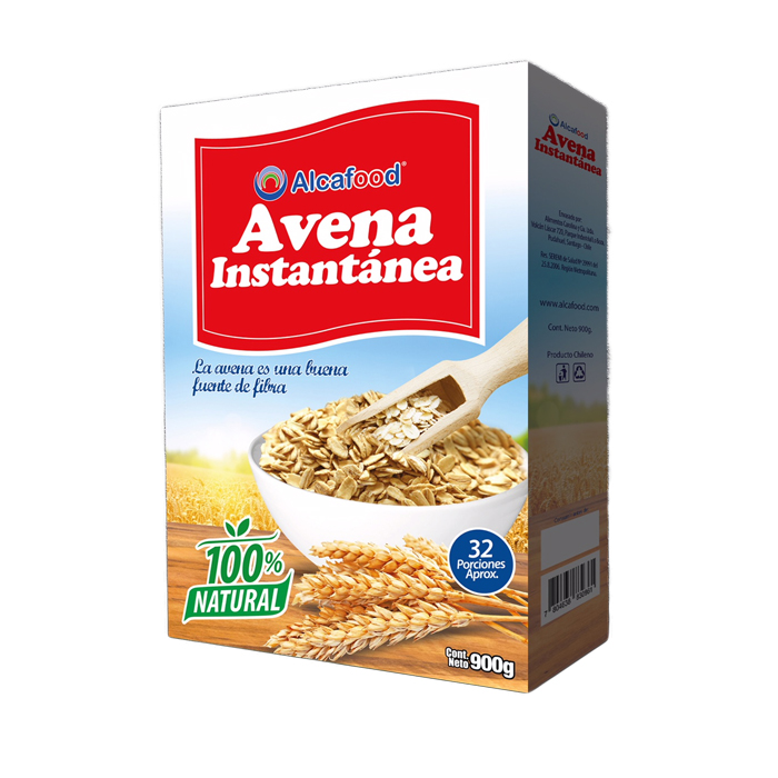 Avena Instántanea Alcafood 900 gr