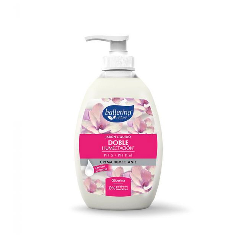 Jabón Ballerina Crema Humectante frasco 350 ml