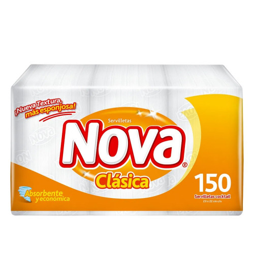 Servilleta Nova Clasica Cocktail X 50 Und. X 3 Und.