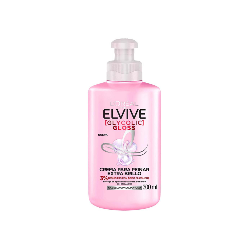Crema Para Peinar Elvive Glycogloss Cpp 300 Ml