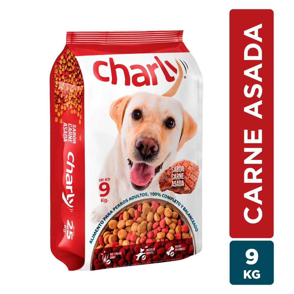 Alimento Perro Adulto Charly 9 Kg
