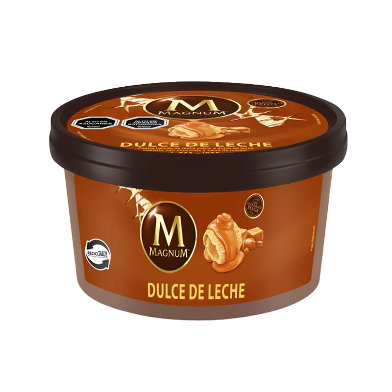Helado Magnum Postre Dulce De Leche 900 ml 