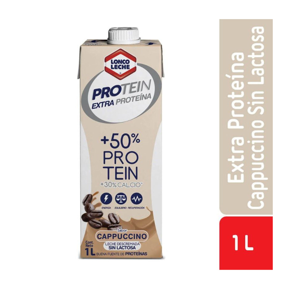 Lonco Leche Protein Milk Cappucchino Sin Lactosa 1Lt