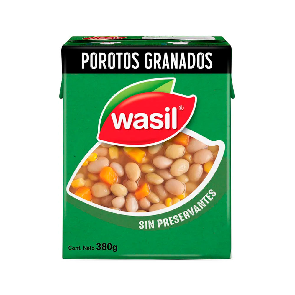 Porotos Wasil Granados Tetra 380 Grs