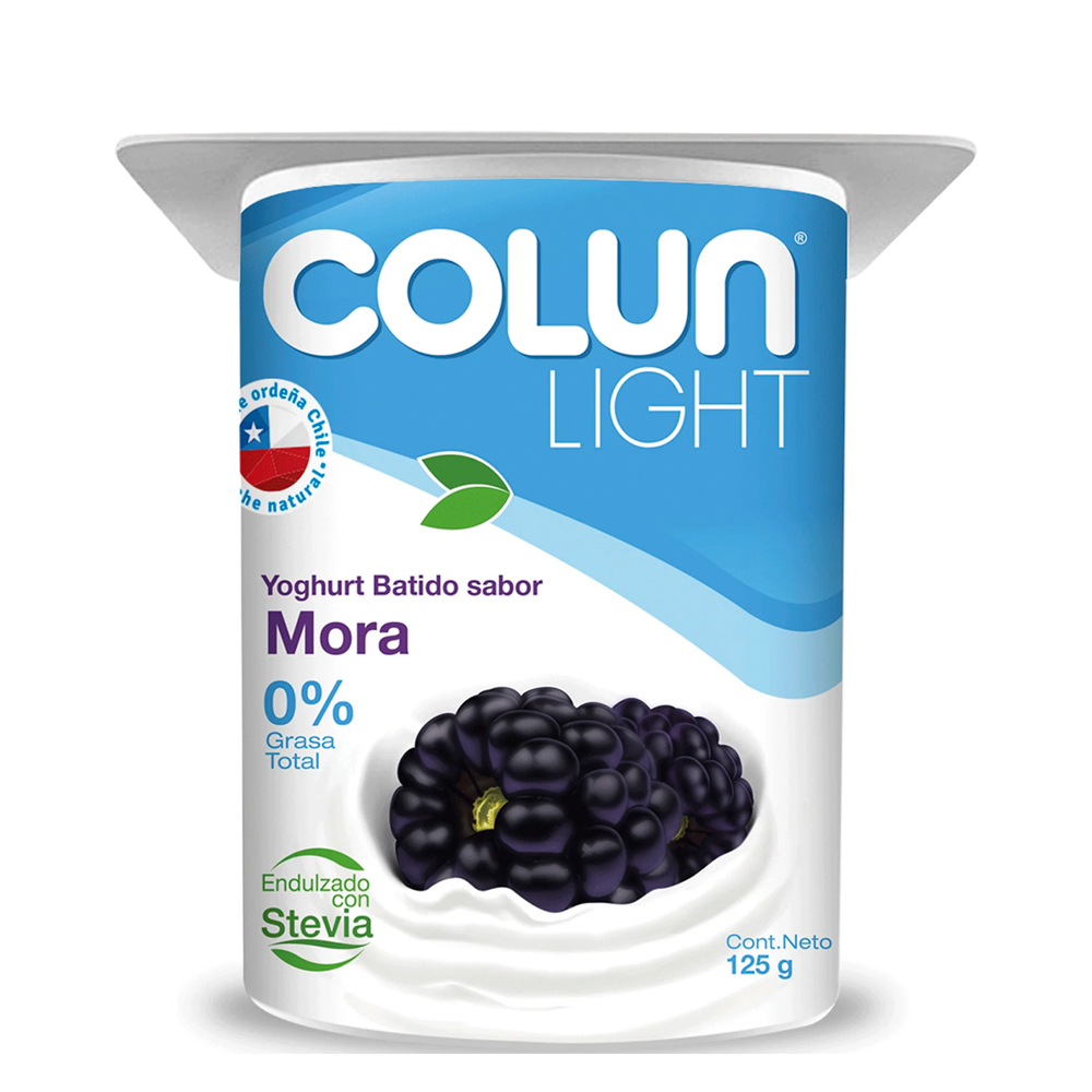 Yogurt Colun Ligt Mora 120 Gr