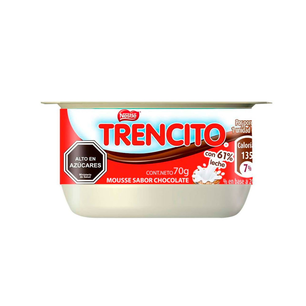 Postre Trencito Mousse Pote 70 Gr