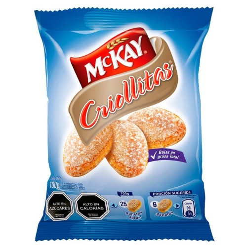 Galleta Mckay Criollita 100 Grs