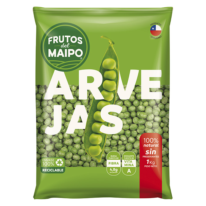  Arvejas Frutos Del Maipo kg