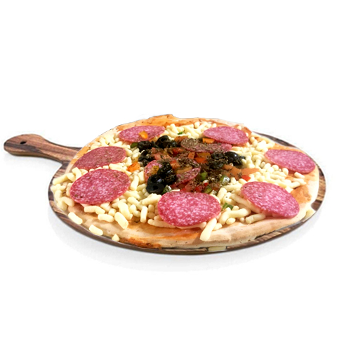  Pizza Salame Trebol Familiar (8 porciones)
