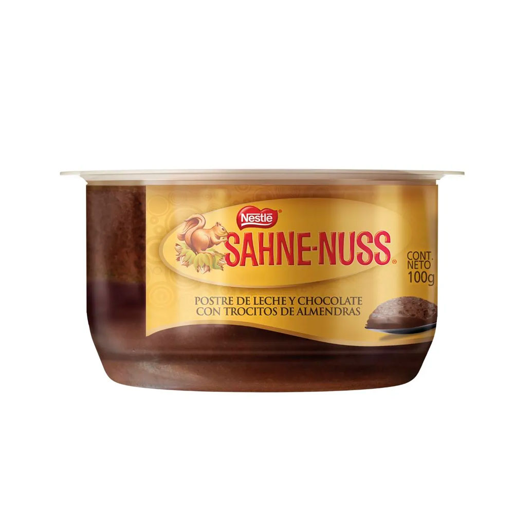 Postre Sahne Nuss Mousse Choco 100 Gr