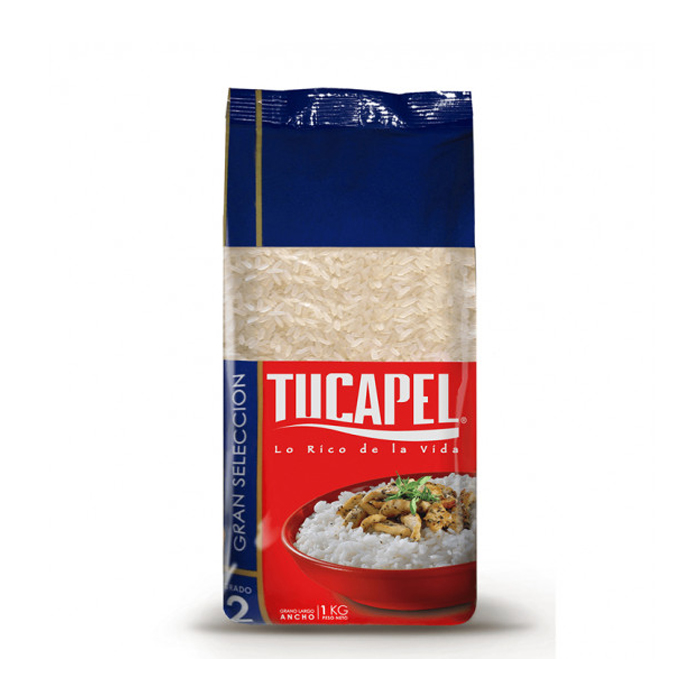 Arroz Tucapel Gran Selección G°2 Poli kg
