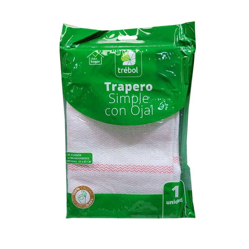 Trapero Simple Con Ojal 50x65 Cm