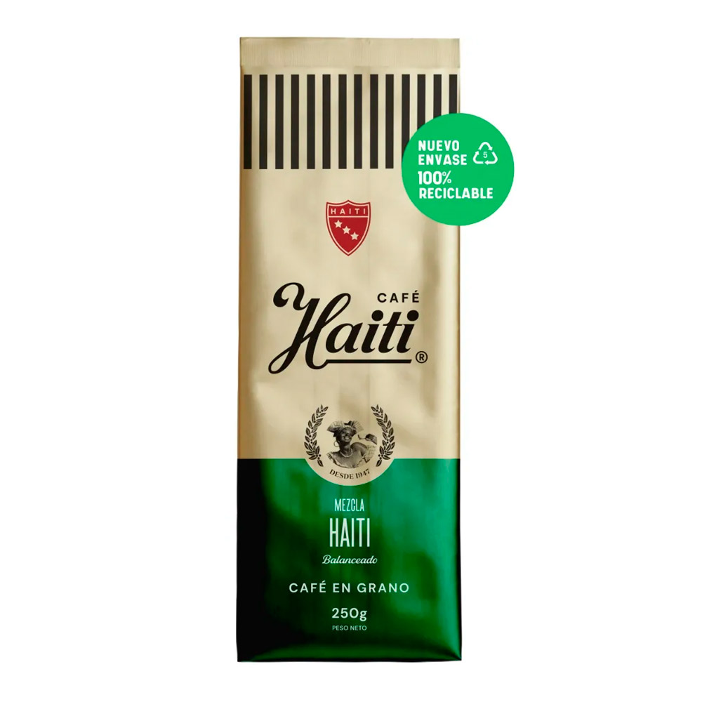 Café Haiti Mezcla Grano 250 Gr