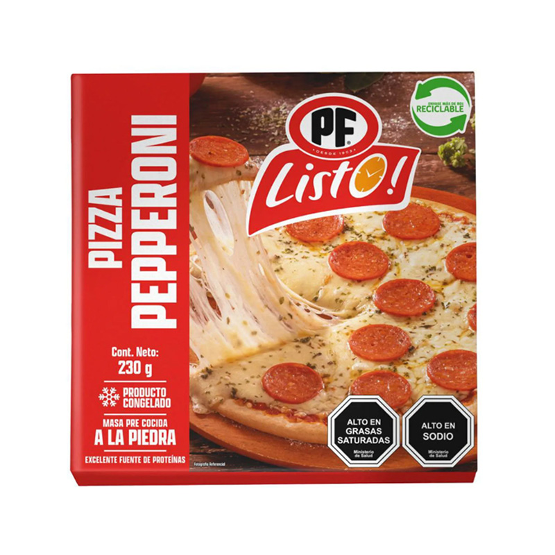 Pizza Pepperoni Ind. Pf lista 230 Gr