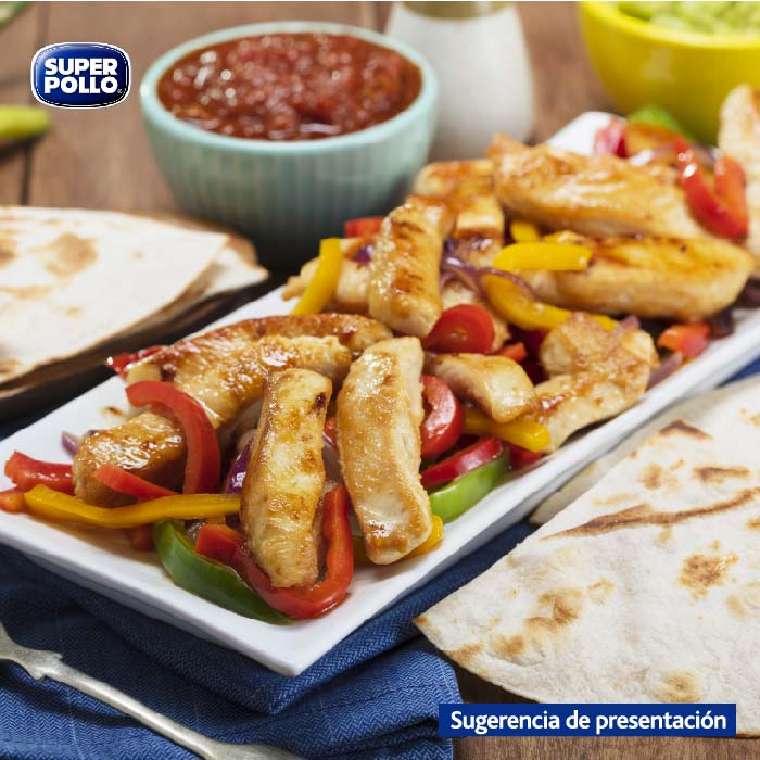 Tiritas De Pechuga Super Pollo 700 gr