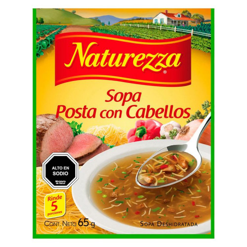 Sopa Naturezza Posta Cabello 80 Grs