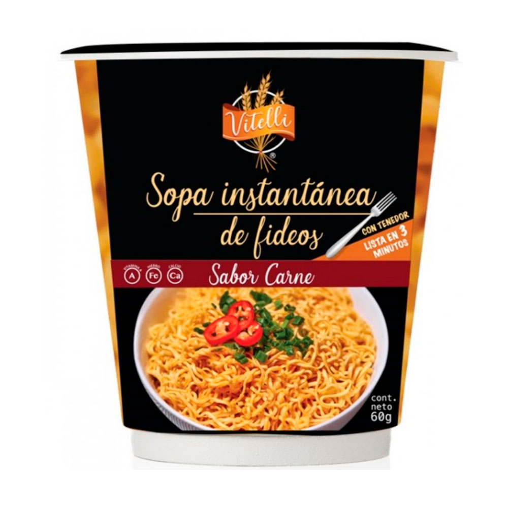 Sopa Vitelli Carne Vaso 65 gr