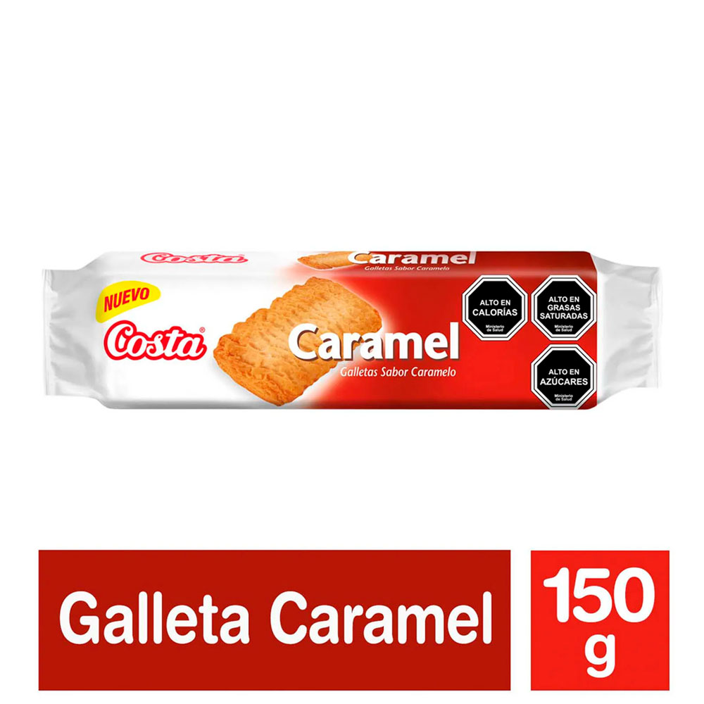 Galleta Costa Caramel 140 Gr
