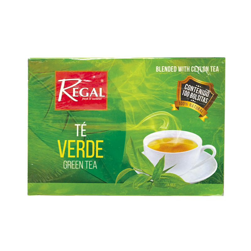 Té Verde Regal 100 Bolsitas