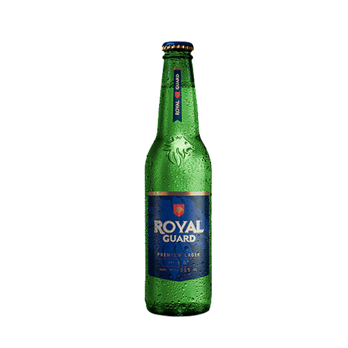 Cerveza Royal Guard Botella 350 cc