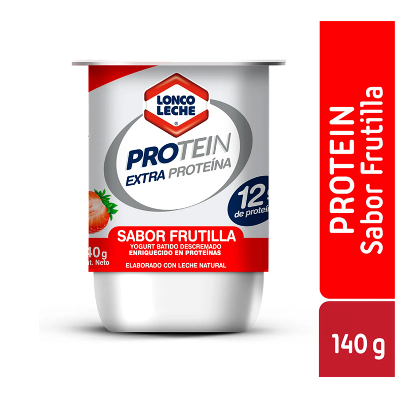 Yoghurt Protein Lonco Leche Frutilla 140 Grs