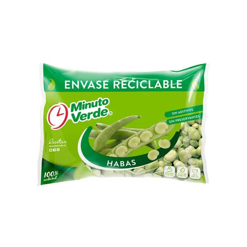 Habas Minuto Verde 500 Grs