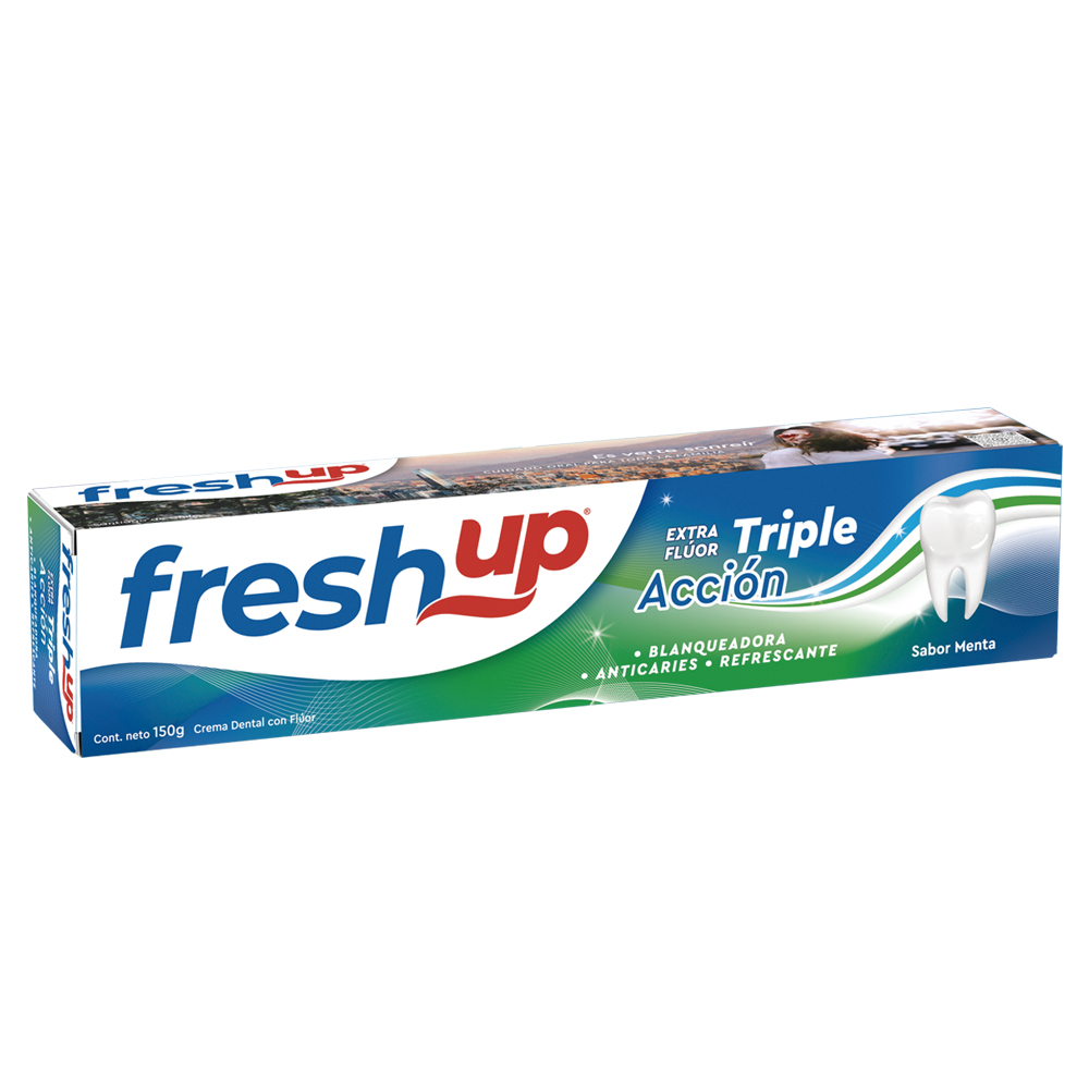 Pasta Fresh Up Triple Accion 150 Grs 