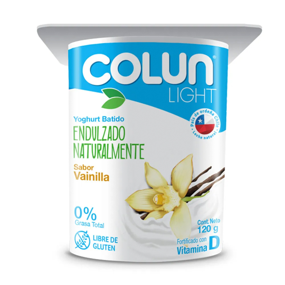 Yogurt Colun Light Vainilla 120 Gr