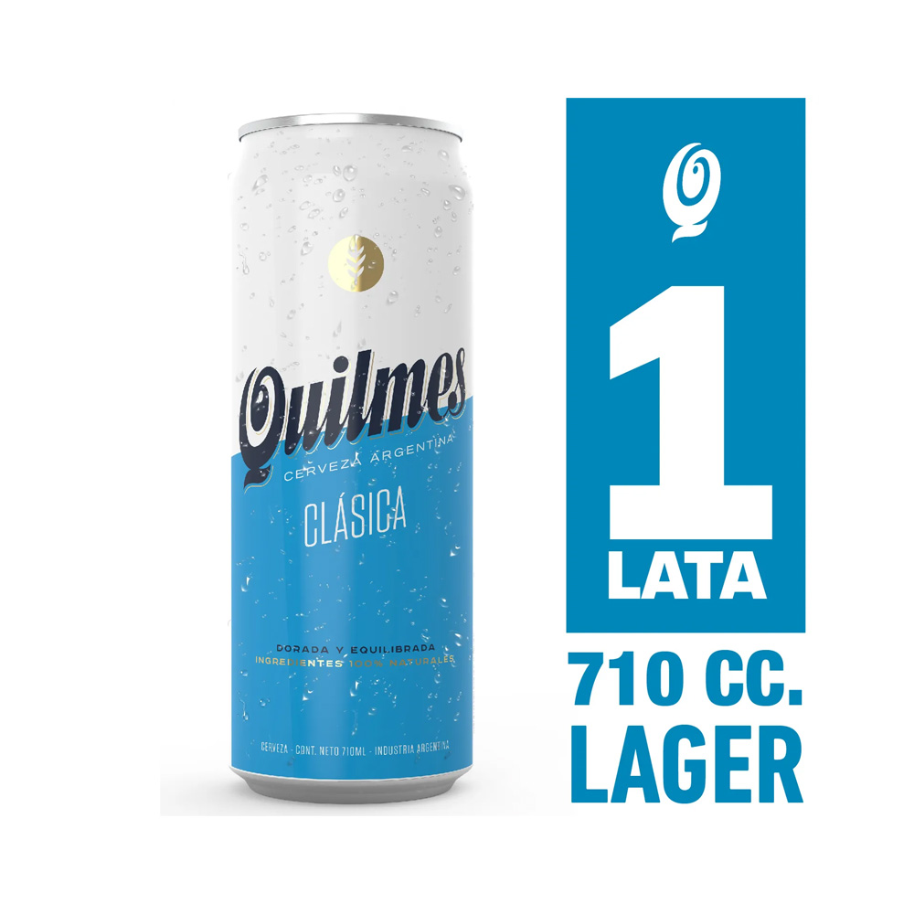 Cerveza Quilmes Lata 710cc