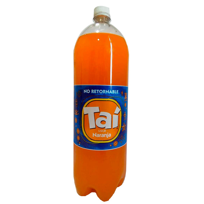 Tai Naranja Desechable 2 Lts