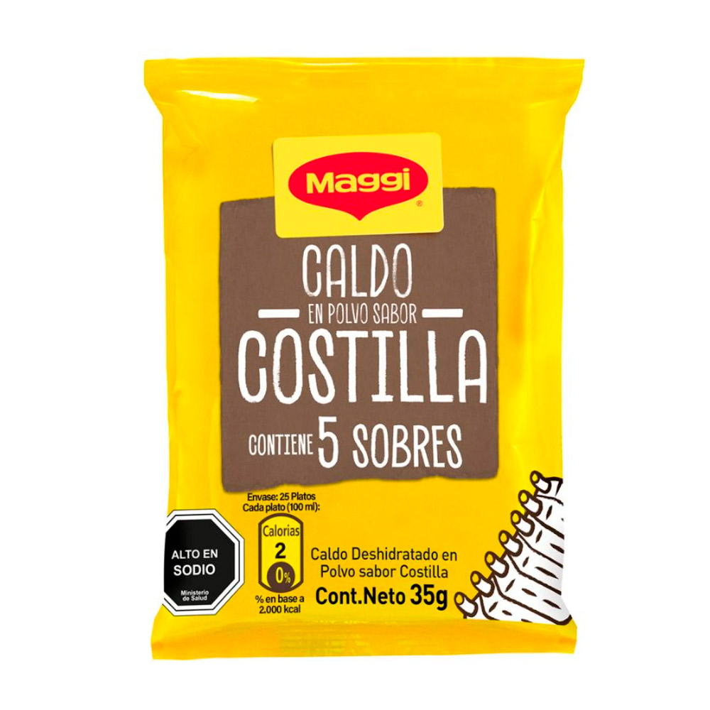 Caldo Maggi Costilla Polvo 35 Gr