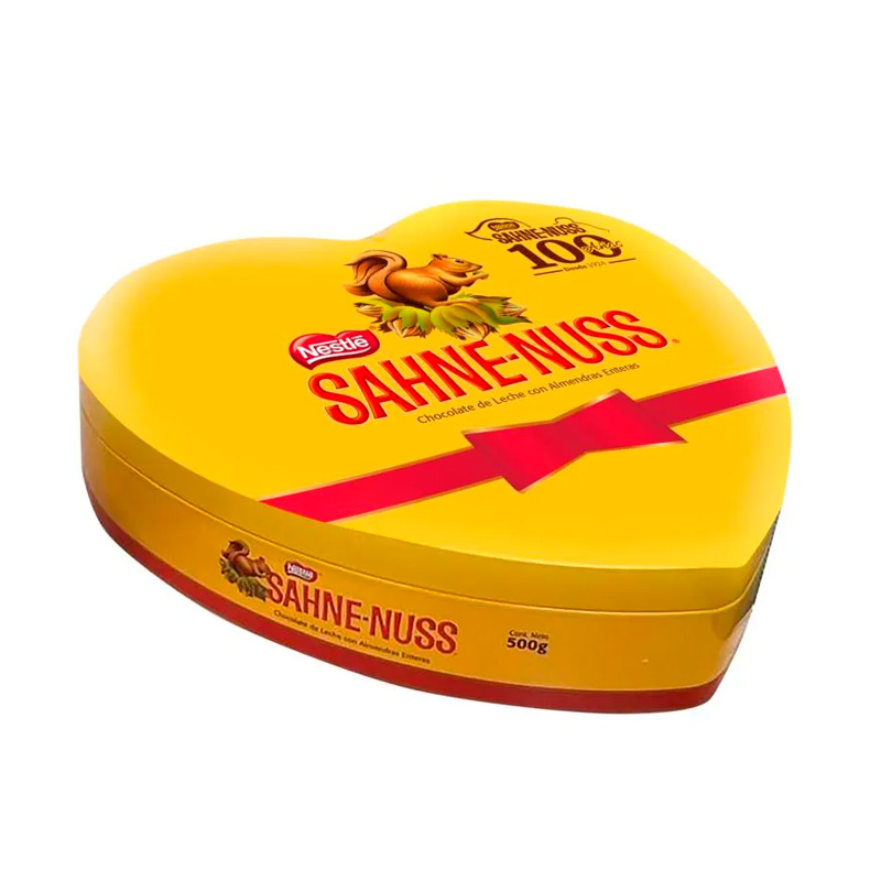 Sahne Nuss Lata Corazón 500 Grs 