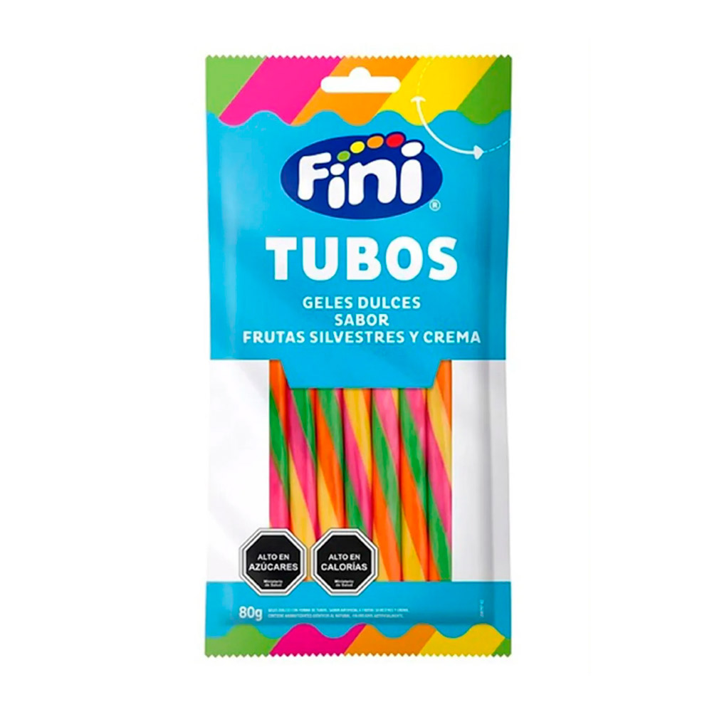 Gomita Fini Tubo Twister Dulce 80 Gr