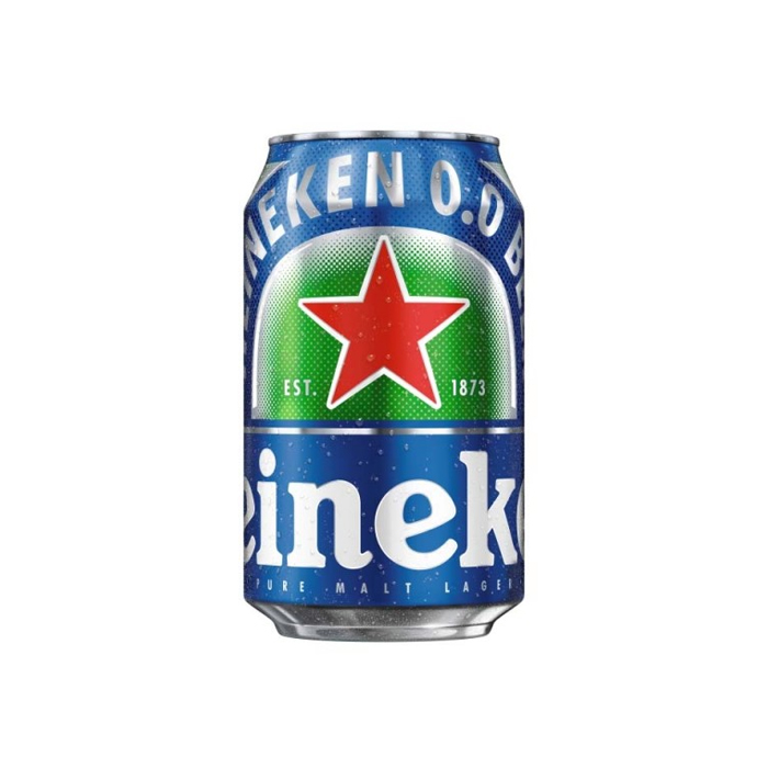 Cerveza Heineken 0 Alcohol Lata 350 Cc