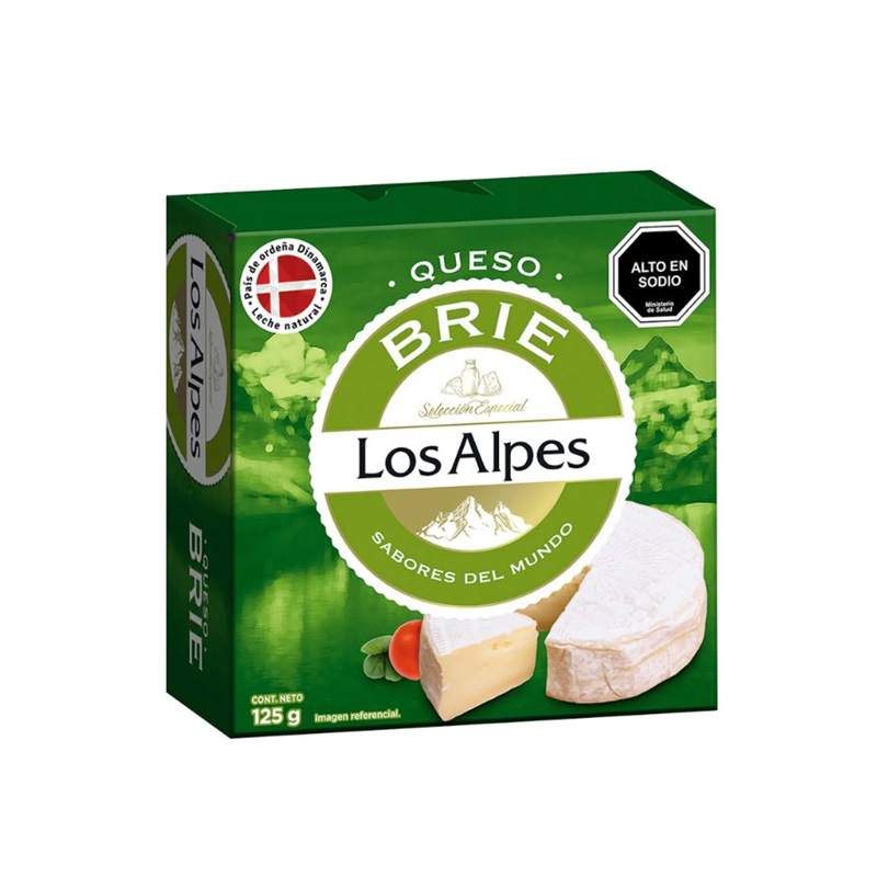 Queso Los Alpes Brie 125 Grs