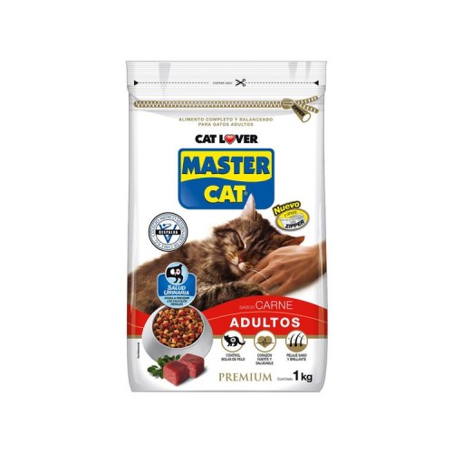 Master Cat Carne Leche 1 Kilo
