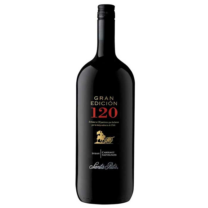 Vino 120 Gran Caber/Syrah Botellon 1.5 L
