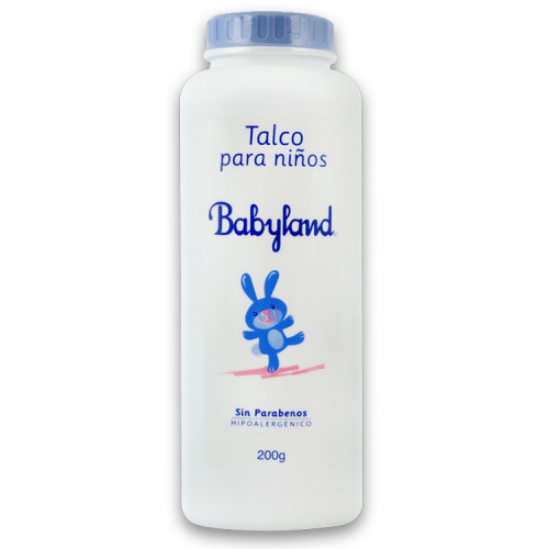 Talco Babyland  Recargable Hipoalergénico 200 Grs