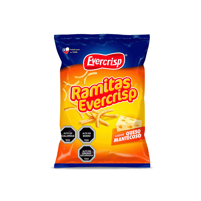 Ramitas Evercrisp Queso 250 gr