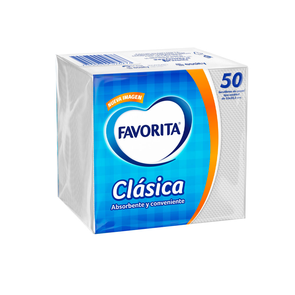Servilleta Cocktail Favorita 50 Un