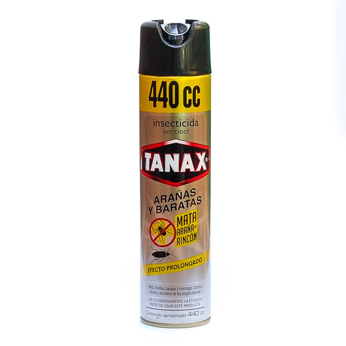 Tanax Insecticida Aerosol Arañas y Baratas 440 cc