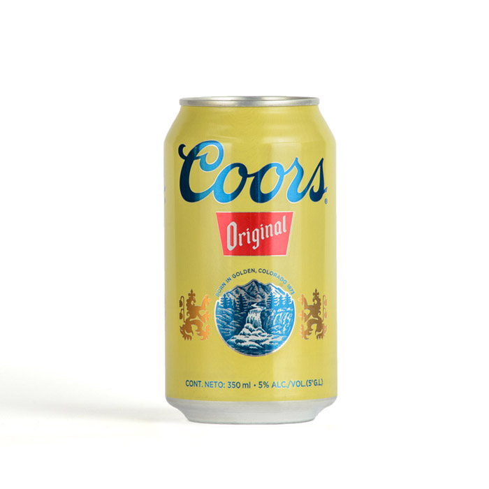 Lata Cerveza Coors  330 cc