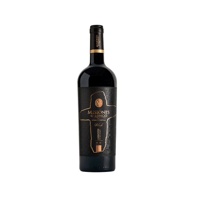 Vino Misiones Rengo Black Carmenere 750 cc