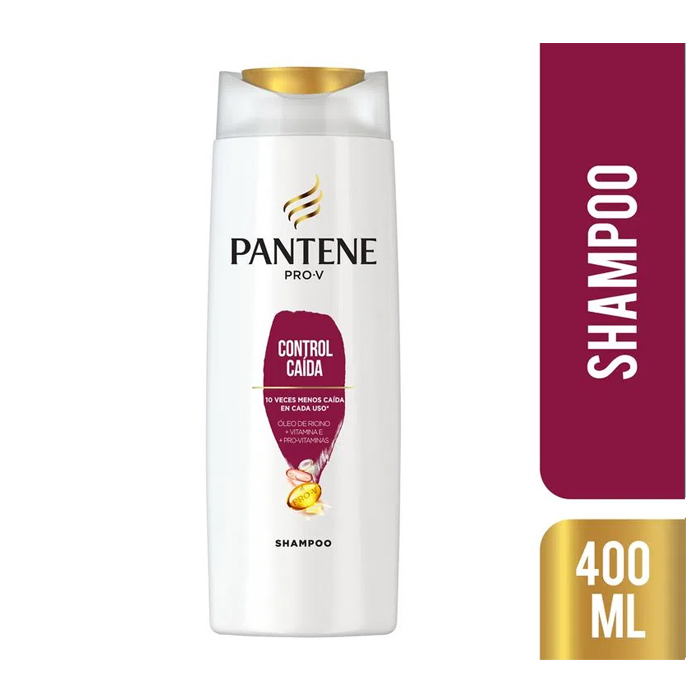 Pantene Shampoo Control Caída 400 ml
