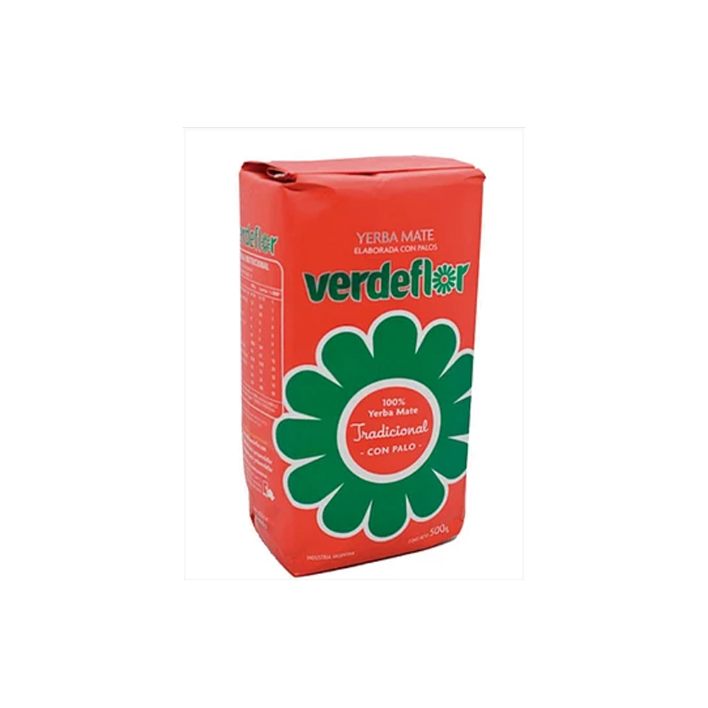 Yerba Mate Verde Flor Tradición 500 gr