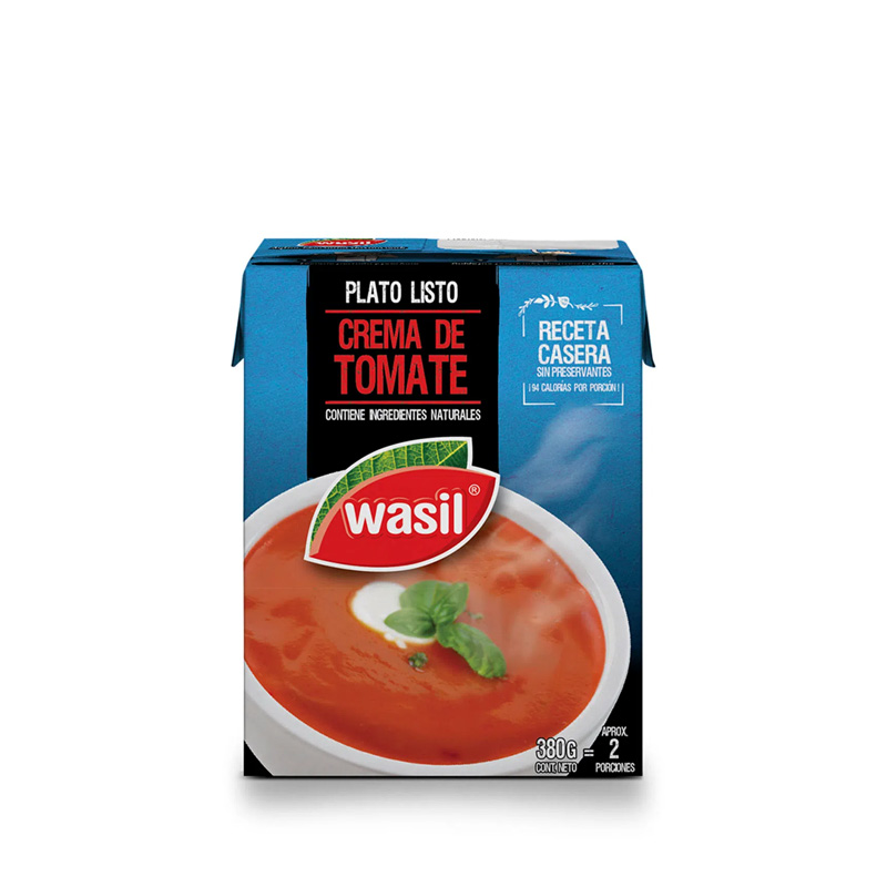 Crema Wasil Tomate 380 grs