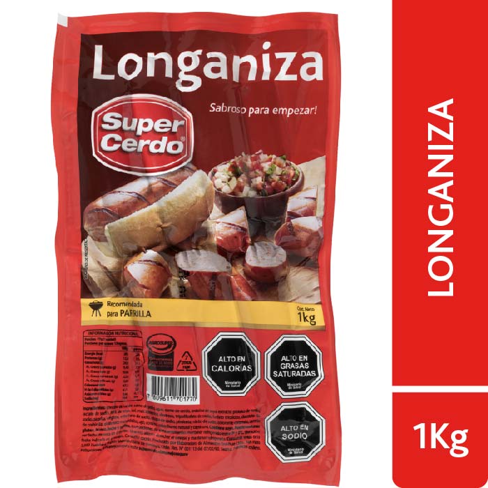 Longaniza Super Cerdo kg