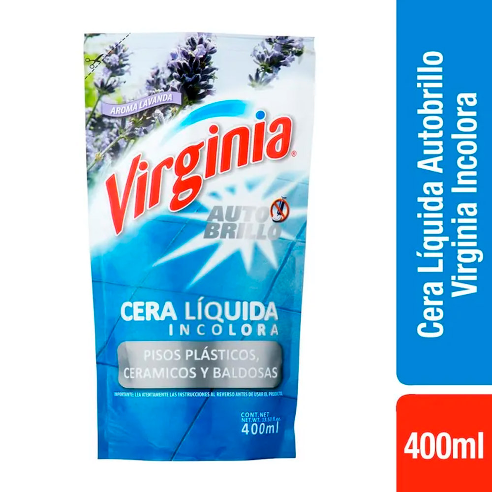Cera Líquido Virginia Auto D/P Inc 400 Ml