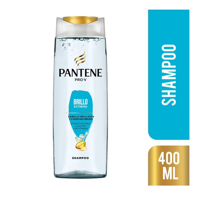Shampoo Pantene Brillo 400 ml