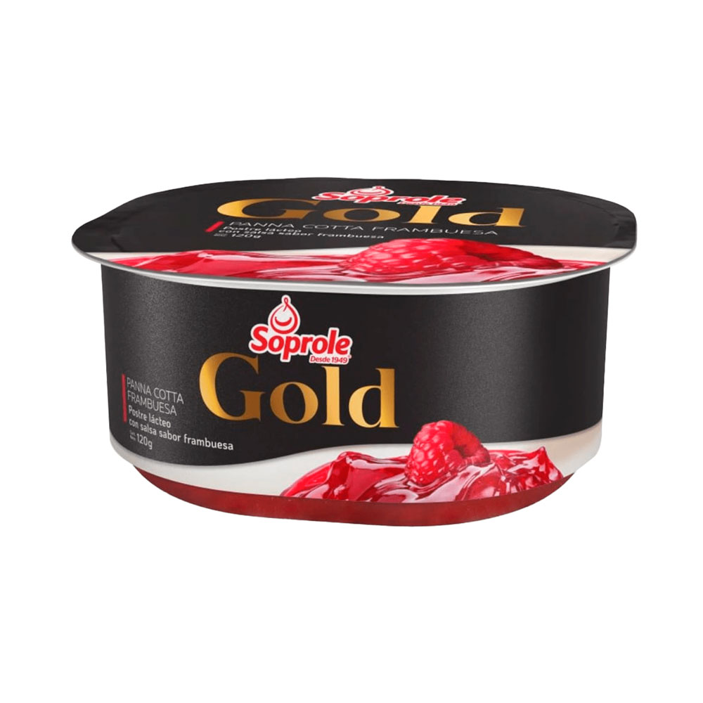 Panna Cotta Salsa Frambuesa 120 Gr